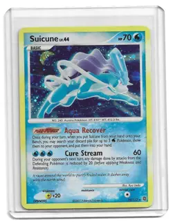 2007 Pokemon Diamond & Pearl: Secret Wonders - Suicune Holo #19/132 - Image 1