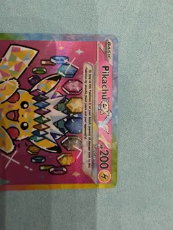 Pikachu Ex 277/217 SIR Ascended Heroes Mint English Pokemon TCG - Image 4