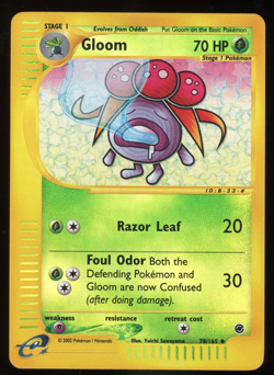Pokemon 2002 Expedition - Gloom - Reverse Holo - 78 - Image 1
