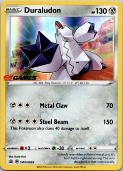 EBGAMES Stamped Promo Duraludon Pokemon SWSH028 - Image 1