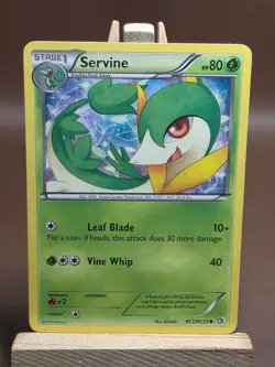 HP Pokemon Servine (RC2/RC25) Black & White Legendary Treasures Starfoil - Image 1