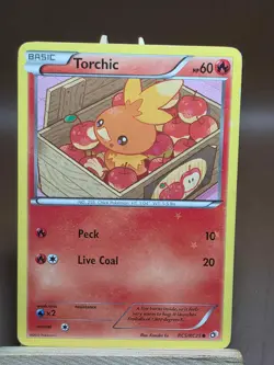 Pokemon HP/DMG Torchic RC5/RC25 Legendary Treasures: Radiant Collection - Image 1