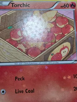 Pokemon HP/DMG Torchic RC5/RC25 Legendary Treasures: Radiant Collection - Image 5