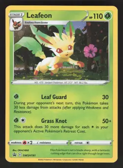 Leafeon SWSH191 Pokemon TCG Sword & Shield Promo VLP - Image 1