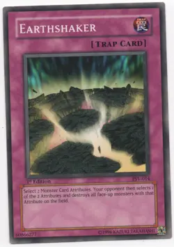 Earthshaker 1st Edition Common PSV-014 Yu-Gi-Oh Lightly Played - Image 1