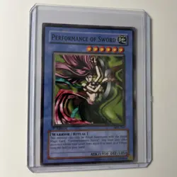 Performance of Sword MRL-067 Common 1st Edition Yu-Gi-Oh Card LP-NM - Image 1