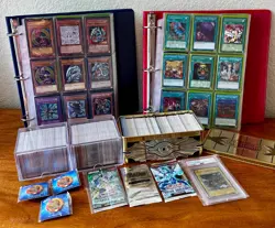 Yugioh Vintage Collection Binders w Bonus Packs/Pins/Slab: Happy New Year! - Image 1