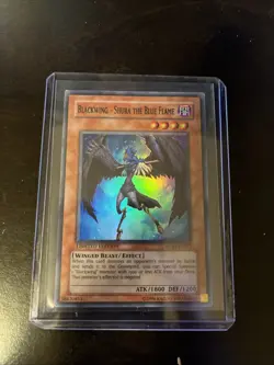Blackwing - Shura the Blue Flame RGBT-ENPP2 (Super Rare, Limited, MP) Yugioh - Image 1