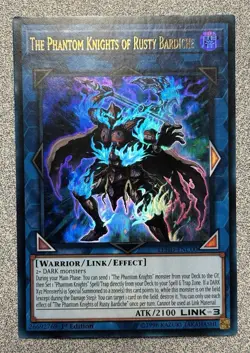 The Phantom Knights of Rusty Bardiche LEHD-ENC00 Ultra Rare 1st Edition LP - Image 1