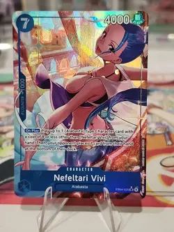 Nefeltari Vivi Alternate Art EB04-025- OP14 One Piece TCG The Azure Seas Seven - Image 1