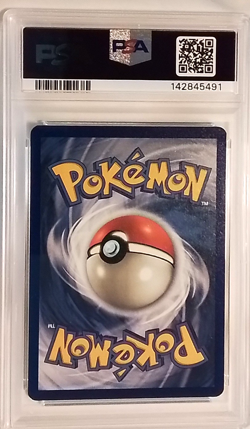 MUK 1999 POKEMEN FOSSIL 1ST EDITION RARE NON HOLO CARD 28/62 - PSA NM-MT 8 - Image 2