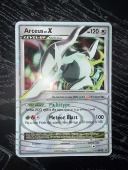 Arceus LV.X DP56 Diamond and Pearl Holo Card Decent Condition - Image 1