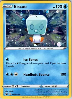 Eiscue - SWSH128 SWSH: Sword & Shield Promo Cards Pokemon TCG NM Holo - Image 1