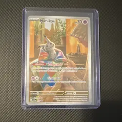 Pokemon Mimikyu Sv: Scarlet & Violet Promo Cards 075 Promo Holo Basic HP 70 - Image 1