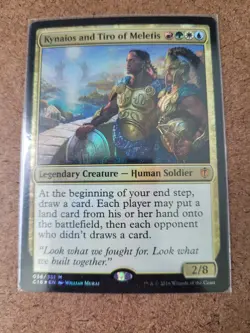Kynaios and Tiro of Meletis Commander 2016 Foil - Image 1