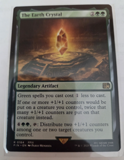 MTG, The Earth Crystal -Final Fantasy Regular NM - Image 1