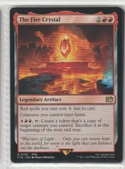 MTG The Fire Crystal #135 FINAL FANTASY Normal Rare NM - Image 1