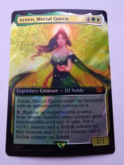Arwen, Mortal Queen (Extended Art) (Surge Foil) Universes Beyond: the Lord of... - Image 1