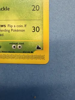 Pokemon TCG Skyridge Nidorina 83/144 Common Non Holo Card NP NM+/MT Awesome card - Image 4