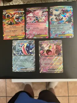Pokemon TCG EX Lot (10 English Cards) - Image 1