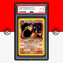 Pokemon PSA 8 SET Dark Blastoise Charizard Dragonite Raichu Team Rocket 3 4 5 83 - Image 5