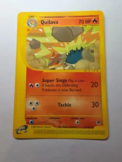 Quilava 91/165 Pokemon TCG Expedition Base Set Non Holo NM - Image 1