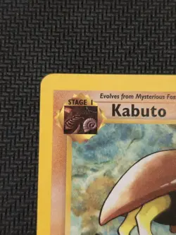 1999 POKEMON FOSSIL #50 KABUTO 1ST EDITION LP - Image 2