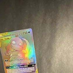 Pokemon Slowpoke & Psyduck GX TAG TEAM Secret Rare 239/236 Sm-Unified Minds Holo - Image 5