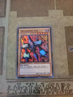 YUGIOH MEGASONIC EYE LCYW-EN224 SUPER 1ST ED LP - Image 1