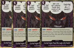 Do Not Forgive Those Who Laugh At My Family R OP10-078 - One Piece TCG (Playset) - Image 1