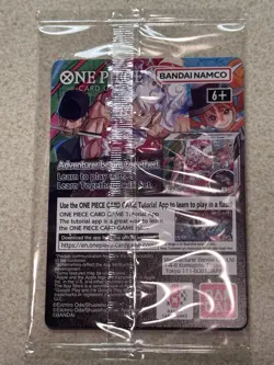 One Piece Monkey D. Luffy US Voyage College Basketball Promo Card (Sealed - New) - Image 2