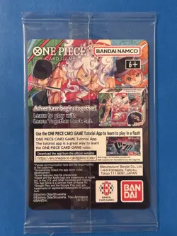 One Piece Monkey D. Luffy US Voyage College Basketball Promo Card (Sealed- New) - Image 2