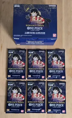 Bandai One Piece Romance Dawn Booster Pack OP-01 English Version. - Image 1
