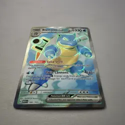 Pokemon TCG Blastoise EX Holo Ultra Rare Card Scarlet Violet-151 184/165 - Image 2