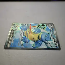 Pokemon TCG Blastoise EX Holo Ultra Rare Card Scarlet Violet-151 184/165 - Image 3
