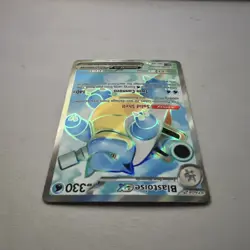 Pokemon TCG Blastoise EX Holo Ultra Rare Card Scarlet Violet-151 184/165 - Image 4