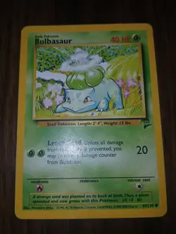 Bulbasaur 67/130 Base Set 2 Pokemon Card TCG Vintage Pokemon Trading Card Game - Image 1