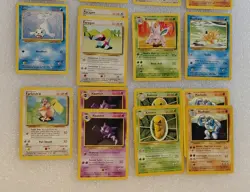 1999 Base Set 1 Shadowed Pokemon Card Lot Of 23 Random - Image 2