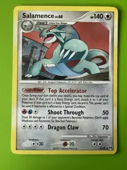 🐲Salamence🐉 8/99 Holo NM 💎Diamond & Pearl Arceus Pokemon TCG Card - Image 1