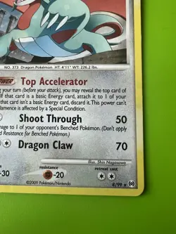 🐲Salamence🐉 8/99 Holo NM 💎Diamond & Pearl Arceus Pokemon TCG Card - Image 4