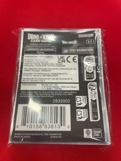 Dragon Ball Super Card Game Bandai Fest Exclusive Bunny Bulma Sleeves.. - Image 2