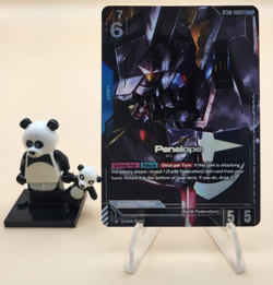Penelope LR+ ST08-006 Flash of Radiance Alt Art Legend Rare Gundam Card Game NM - Image 1