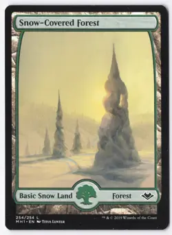 Snow-Covered Forest Normal L Modern Horizons 254 LP - Image 1