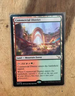 Magic: the Gathering Commercial District Murders at Karlov Manor Regular, NM - Image 1