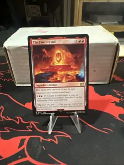 The Fire Crystal Final Fantasy Regular Card 0135 Mint/Near Mint - Image 1