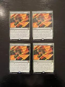 Michelangelo’s Technique X4X NM/M Teenage Mutant Ninja Turtles TMT Magic MTG - Image 1