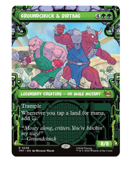 Groundchuck & Dirtbag - Showcase Teenage Mutant Ninja Turtles MTG - Image 1