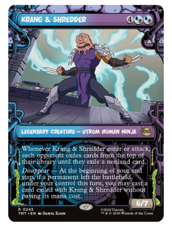 Krang & Shredder - Showcase Teenage Mutant Ninja Turtles MTG - Image 1