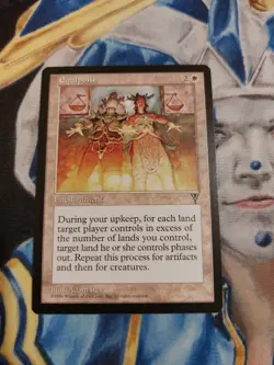 Equipoise MTG Visions Rare White Enchantment Near-Mint to Mint x1 GG3 - Image 1