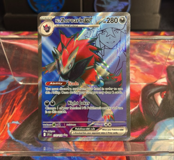 N's Zoroark EX 175/159 Sv09: Journey Together Pokemon TCG ULTRA RARE - Image 1